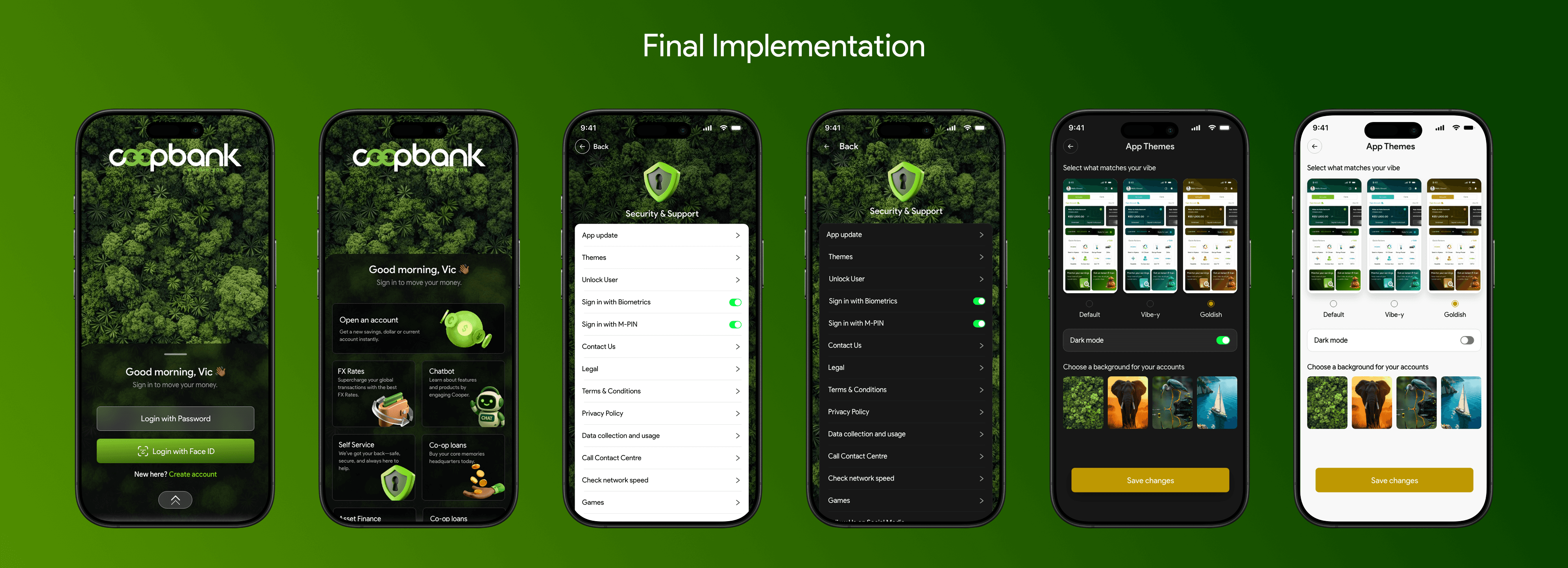 Initial digital wireframes