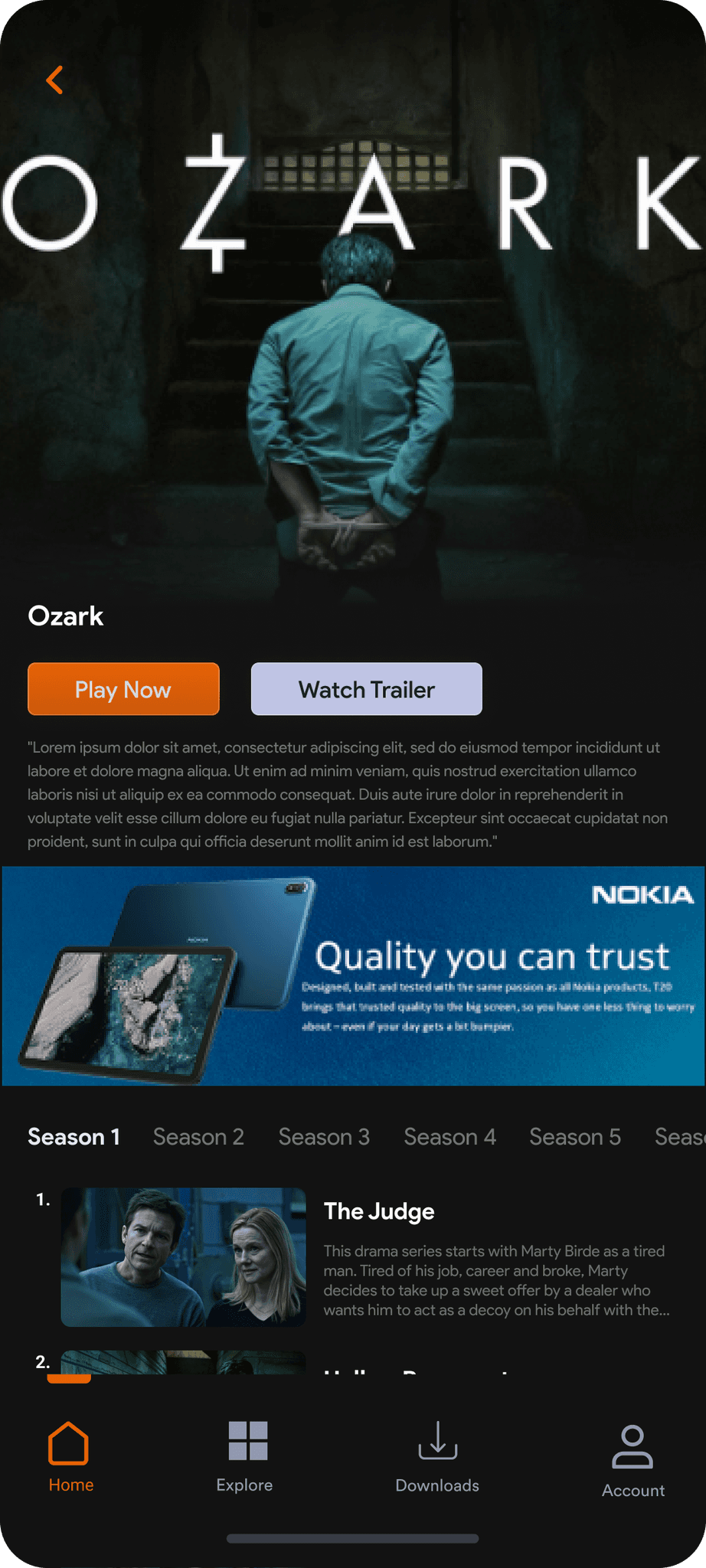 K24 Plus High-Fidelity Home and Content Feeds