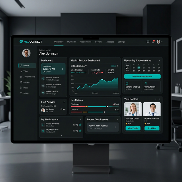 My 1Health Website Revamp