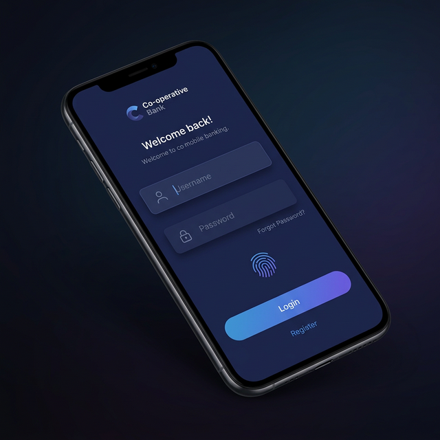 Co-op Bank Login Redesign